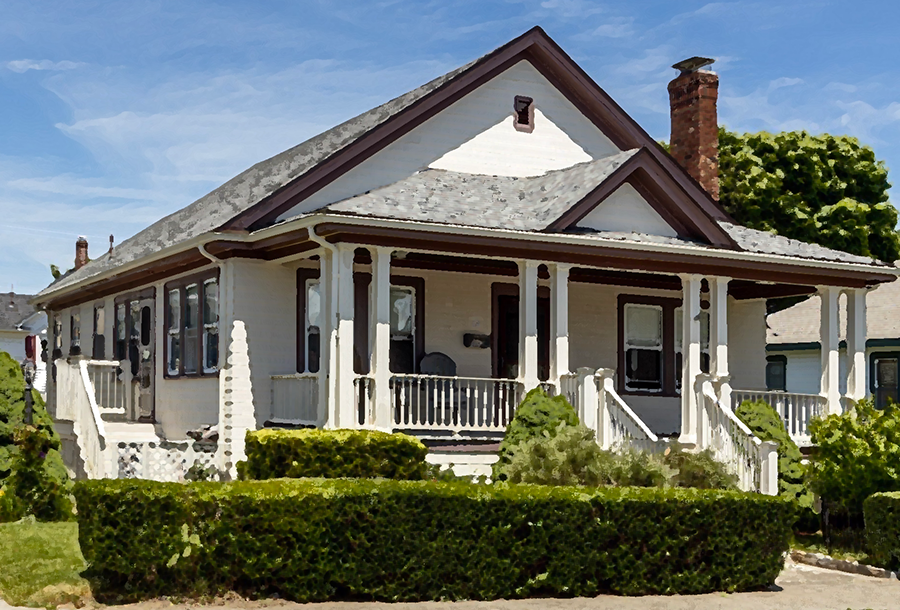 What is a Bungalow House Style? Code for a “winterized camp”.